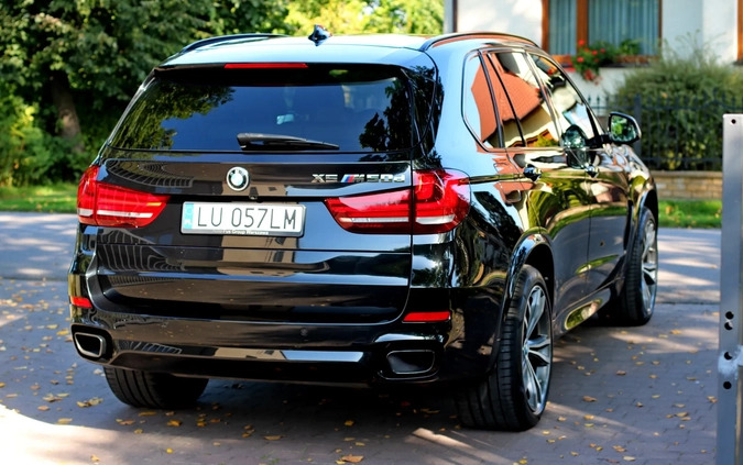 BMW X5 M cena 155000 przebieg: 159000, rok produkcji 2015 z Ryki małe 154